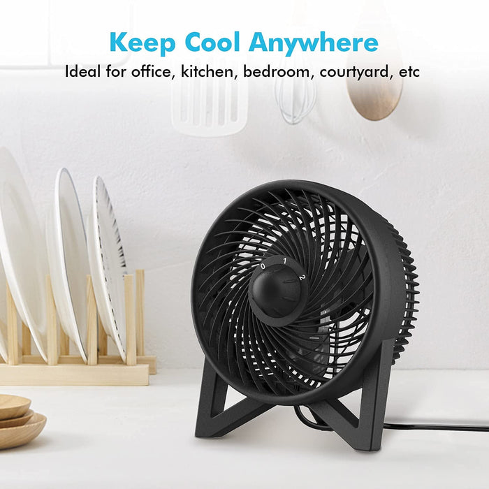 iFanze Small Room Air Circulator Fan, 7-Inch Blade