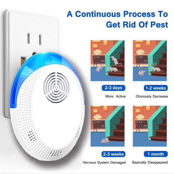 6 Pack Ultrasonic Pest Repeller