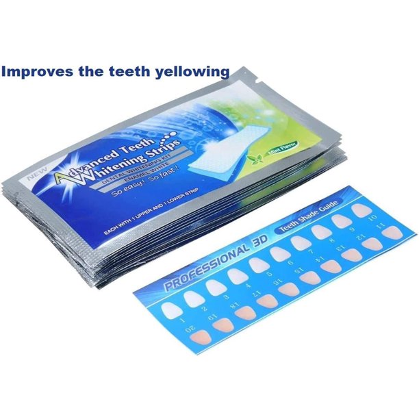 Teeth Whitening Strips, Teeth Wheitening Strips 56 Strips Effective Teeth Whitener