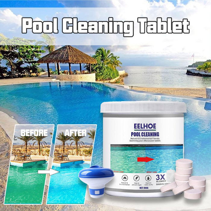 Vinmall Chlorine Tablet for Swimming Pool, Spa, Hot Tub, Fountain, Large Capacity