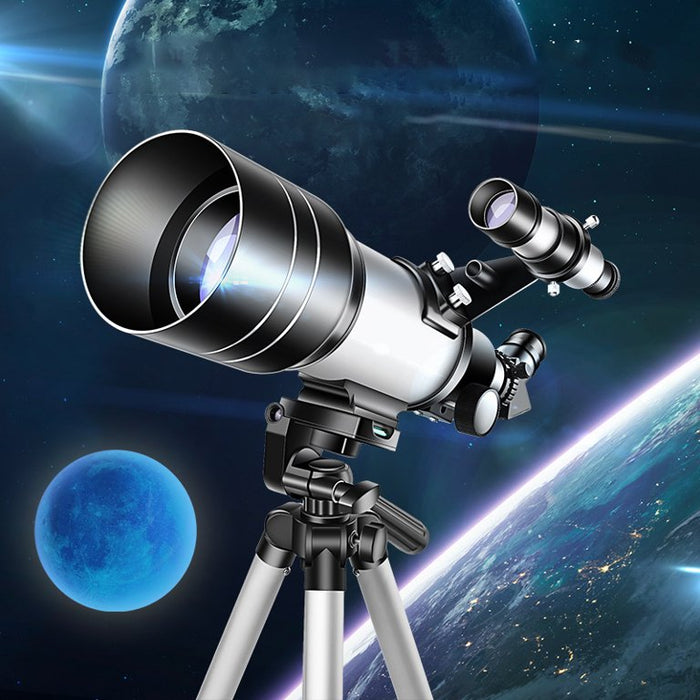 Telescope for Adults & Kids, 70mm Aperture Refractor Telescopes for Astronomy Beginners