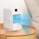 Portable Cooler Fan, Mini Evaporative Desktop Air Humidifier Misting Air Conditioner Fan for Home Office