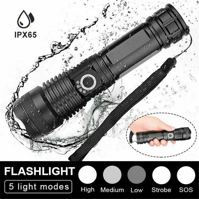 Vinmall LED Flashlight, 2000 Lumens