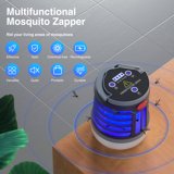 Bug Zapper, USB 2 in 1 Waterproof Electric Mosquito Zappers Mosquito Killer Lamp for Outdoor Indoor