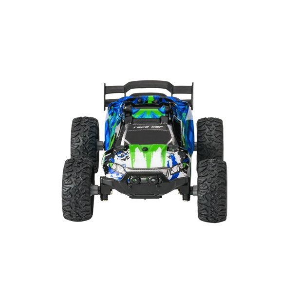 Mini RC Car, 1:32 4CH 2WD 2.4GHz Mini 25Km/h High Speed Remote Control Vehicle,360°Rotating Stunt,Kids Remote Control Car with Car Shell Glow,Toys Gift,Blue