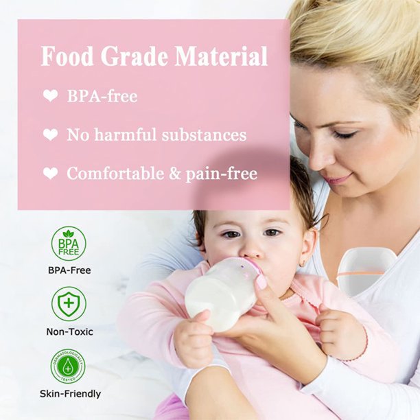 Wearable Breast Pump, Electric Hands-Free Portable Breast Feeding Breast Pump, Spill-Proof Ultra-Quiet Pain-Free Breast Pump With 3 Mode And 9 Levels, Multiple Sizes Flange,2pcs,J1