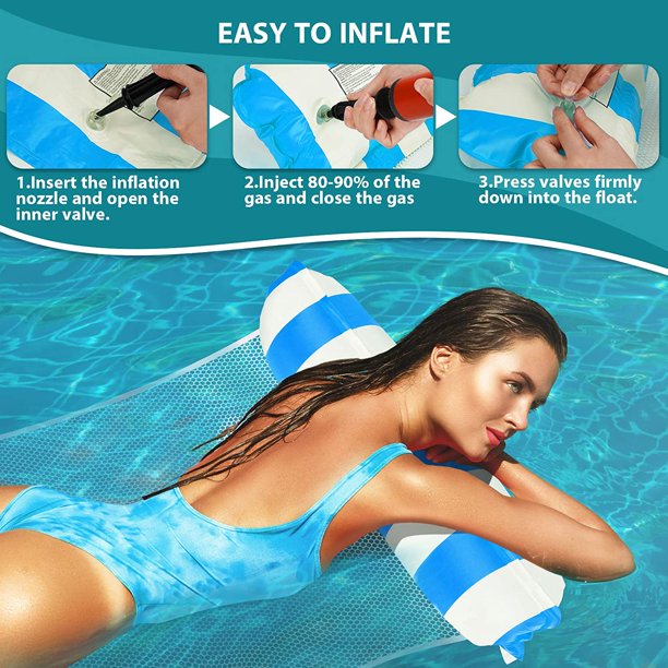 Pool Floats, Inflatable Swimming Pool Loungers for Adults, Kids Pool Toy