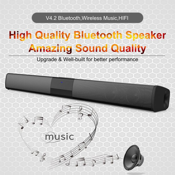 Doosl Sound Bar, 22 Inch Bluetooth TV Speaker