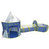 Kids Play Tent, 3-piece Space Tent Children's Pop Up Tent Capsule Yurt Tent Game Tent with Carry Bag for Boys Girls Toddlers Indoor and Outdoor Plays