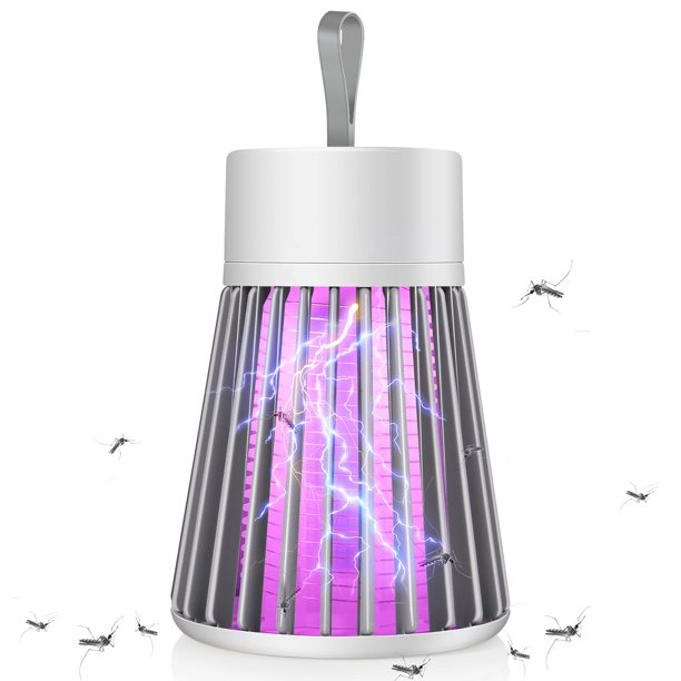 Bug Zapper Cooseas Electronic Mosquito Zappers Portable Fly Zapper for Backyard, Patio, Home, Indoor & Outdoor