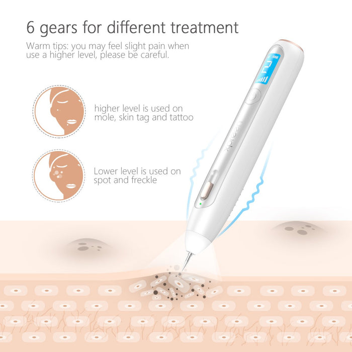 Mole Remover Pen, Skin Tag Remover,Wireless Charging