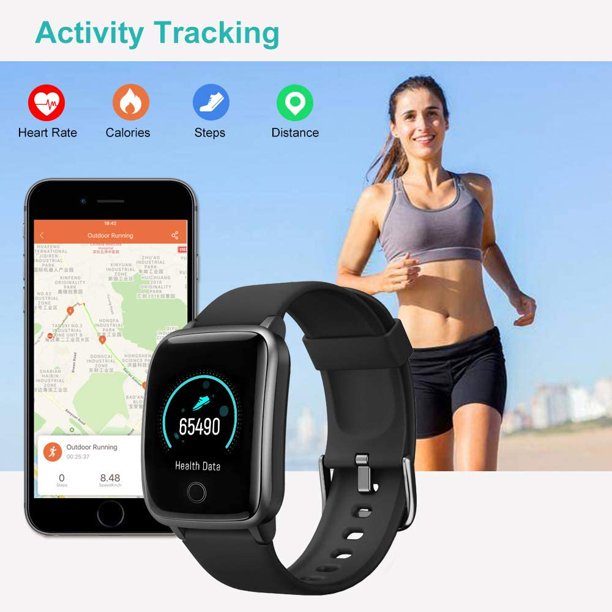 Smart Watch, Accurate Fitness Tracker Smart Watch For iPhone Has, Smart Watch For Kids With Heart Rate Monitor And Sleep Tracker, Waterproof Smart Watch For Android Phones Samsung iPhone, J144