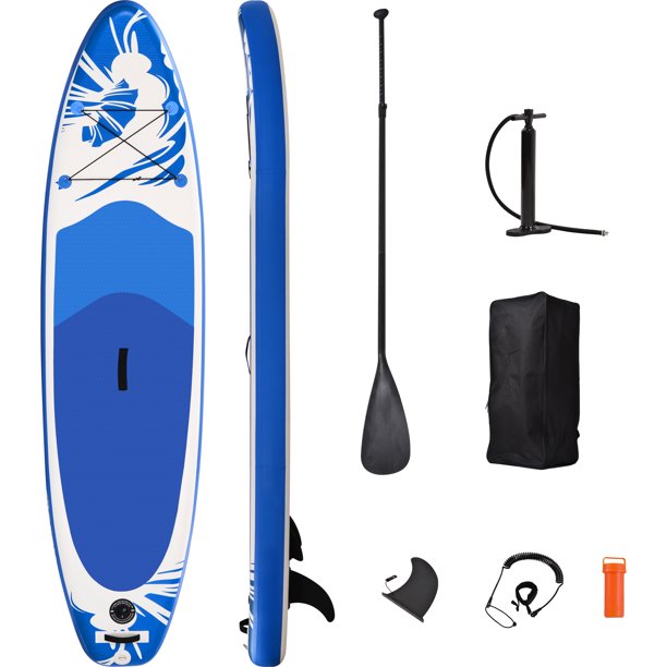 Inflatable Stand Up Board with Paddle, Bear 300lbs 10' x 30' x 6' Ultra-Light SUP Weather-Resistant Non-Slip Deck Premium SUP Accessories Bottom Fin for Adults Use