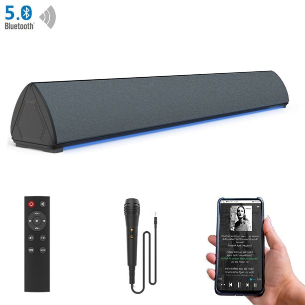 Bluetooth Soundbar for TV, Computer and more