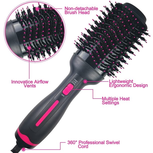 Hair Dryer and Hot Air Brush, One Step Hair Styler