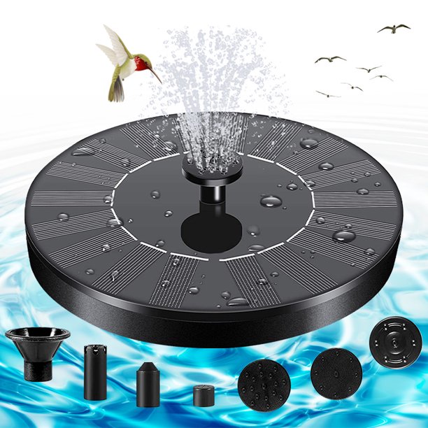 Solar Fountain Pump for Bird Bath