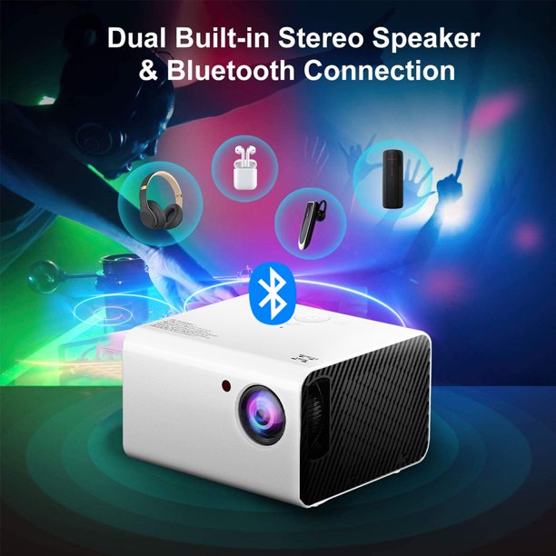 Mini Projector, WiFi Projector Portable Android Projector Compatible