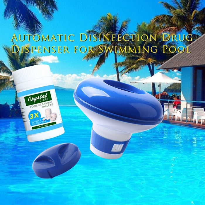 100Pcs Tablets Swimming Pool Cleaner Chlorine Tablets Multifunction Small Swimming Pool Tub Spa Cleaning Purifier Accessories