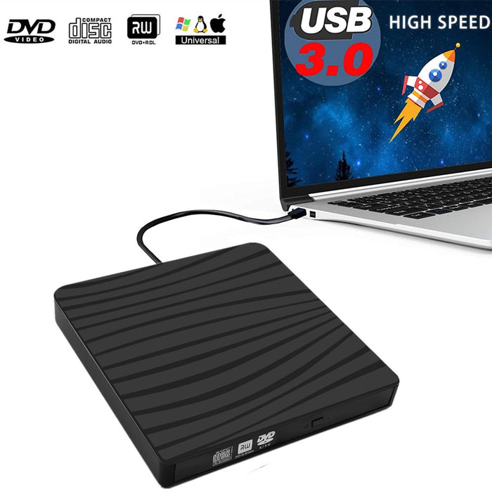 USB 3.0 External DVD Drive, Doosl External CD Drive