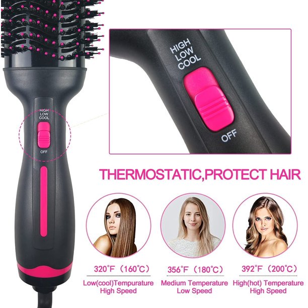 Hair Dryer and Hot Air Brush, One Step Hair Styler