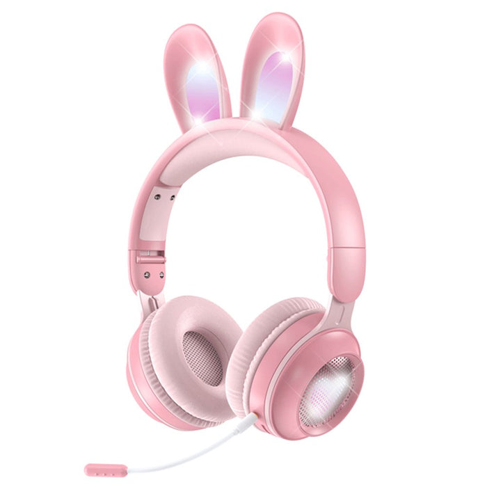 DOOSL over-Ear Bluetooth Headphones for Kids, KE01, Pink