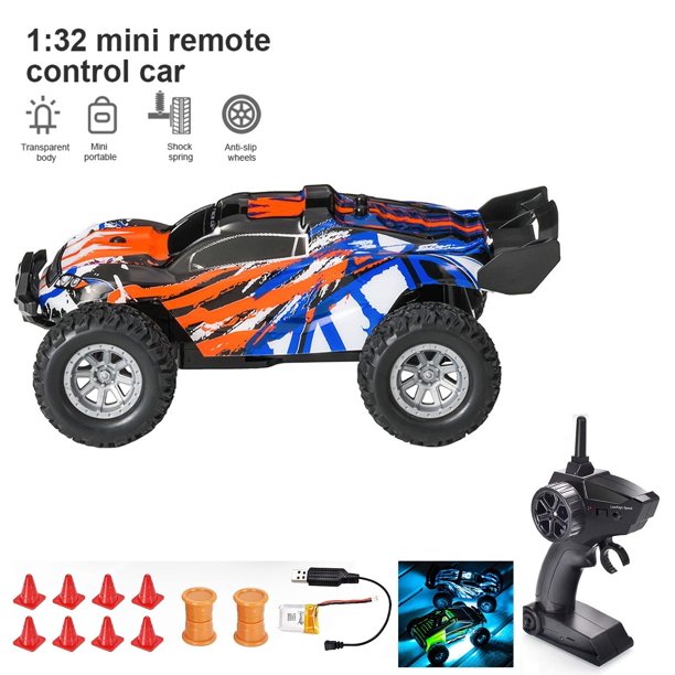 Remote Control Car 2.4Ghz Fast Toy Car for Kids 1:32 High Speed Racing RC Cars with Rechargeable Batteries, High Speed RC Racing Cars