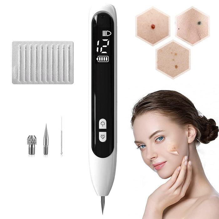 Portable Beauty Equipment Skin Tag Repair Kit , Multi Speed Level Adjustable with Home Usage USB Charging/10 Replaceable