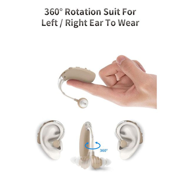 Doosl Rechargeable Hearing Aids for Ears and Seniors, 1 Pcs, Beige